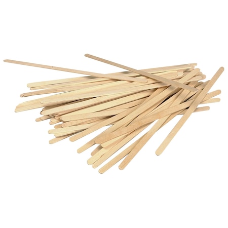 Abena Stirrers, Natural Birchwood, 5.5 Inch, Eco-Friendly, FSC-Certified, Biodegradable & Compostable 5598